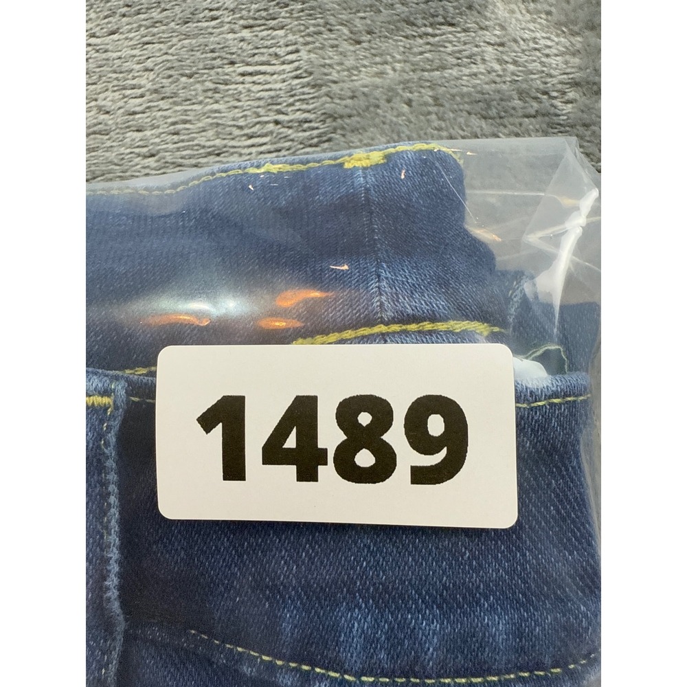 Halara Women Medium Wash Pull On Straight Leg Athleisure Jeans Size M Regular - Picture 10 of 10